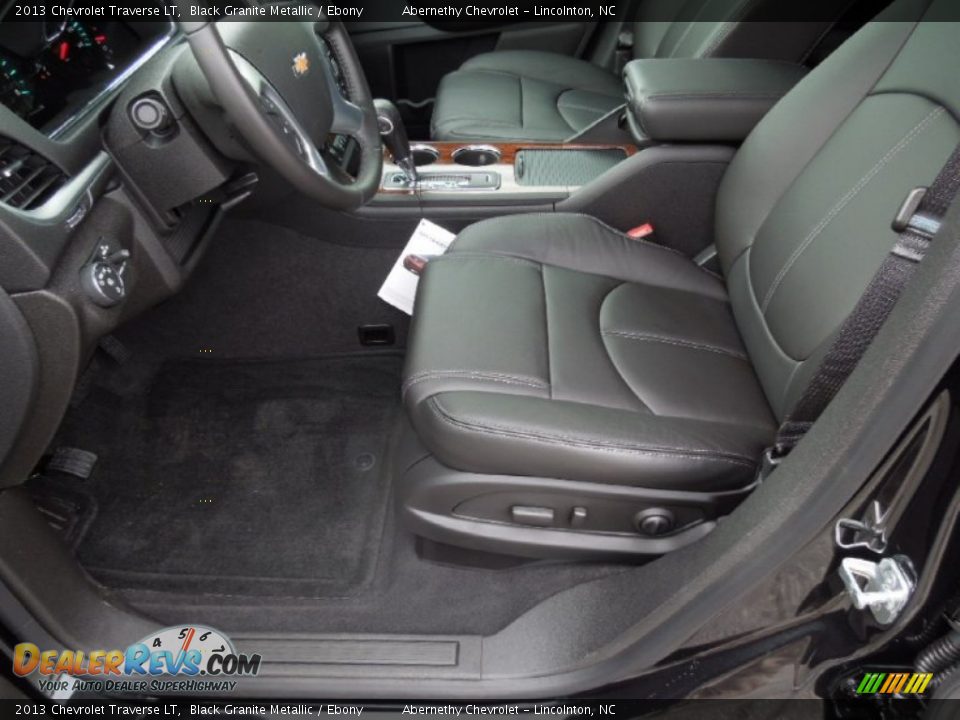 2013 Chevrolet Traverse LT Black Granite Metallic / Ebony Photo #8