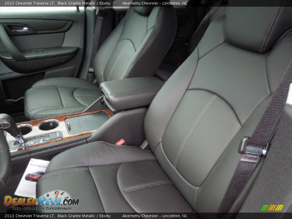 2013 Chevrolet Traverse LT Black Granite Metallic / Ebony Photo #9