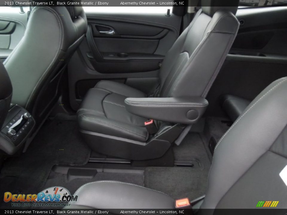 2013 Chevrolet Traverse LT Black Granite Metallic / Ebony Photo #17