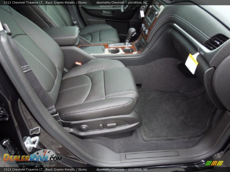 2013 Chevrolet Traverse LT Black Granite Metallic / Ebony Photo #21