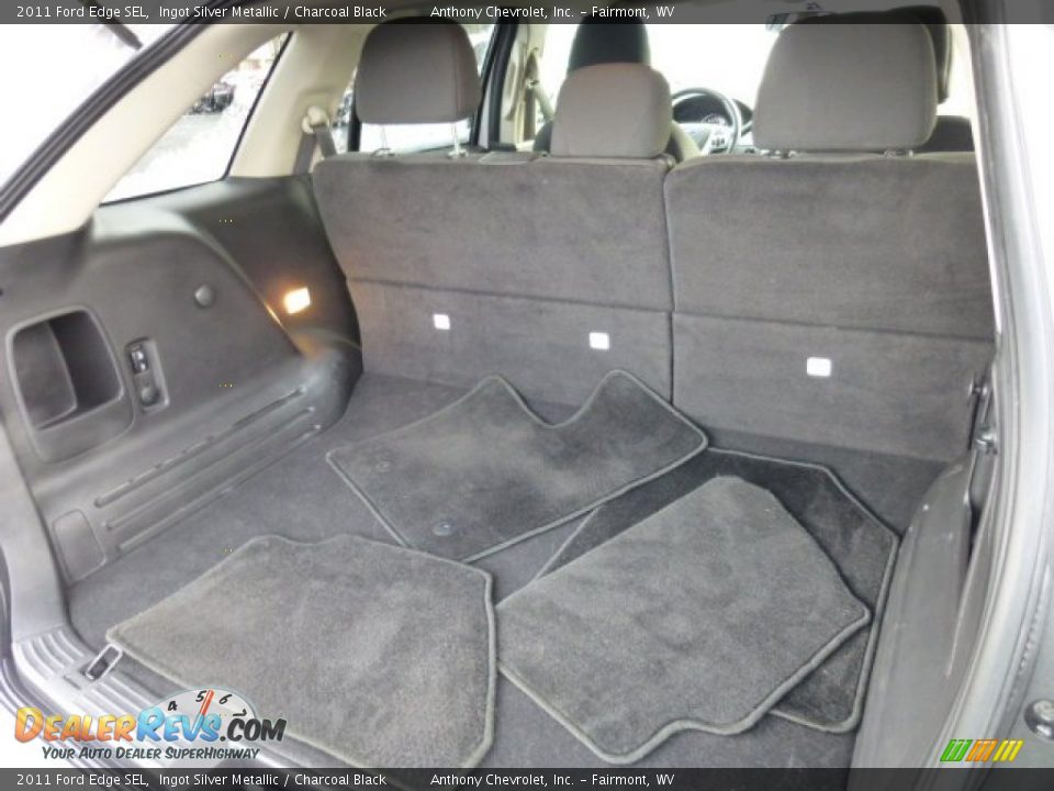 2011 Ford Edge SEL Ingot Silver Metallic / Charcoal Black Photo #13
