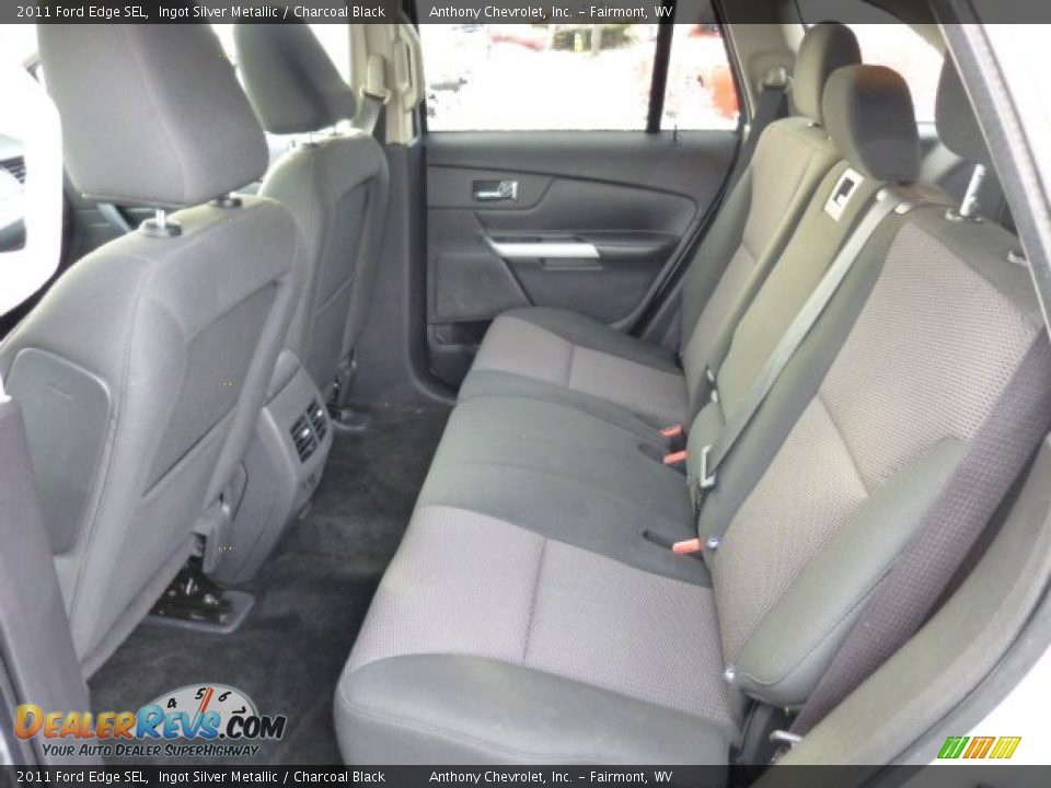 2011 Ford Edge SEL Ingot Silver Metallic / Charcoal Black Photo #14