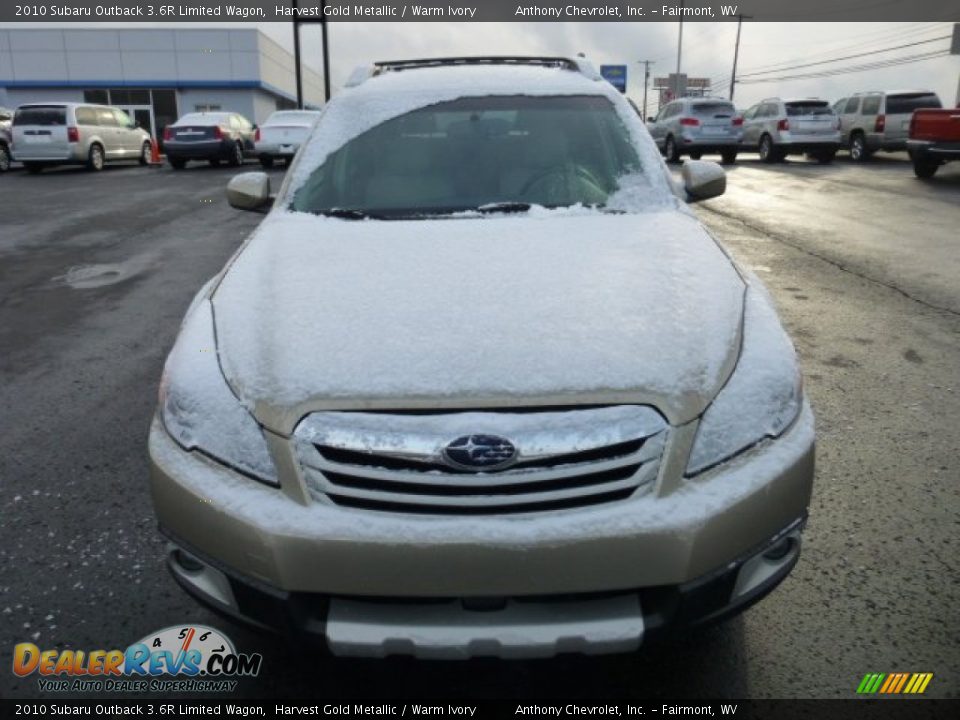 2010 Subaru Outback 3.6R Limited Wagon Harvest Gold Metallic / Warm Ivory Photo #2