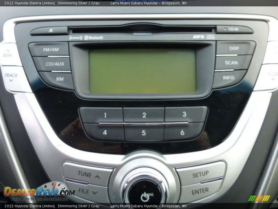 2012 Hyundai Elantra Limited Shimmering Silver / Gray Photo #19