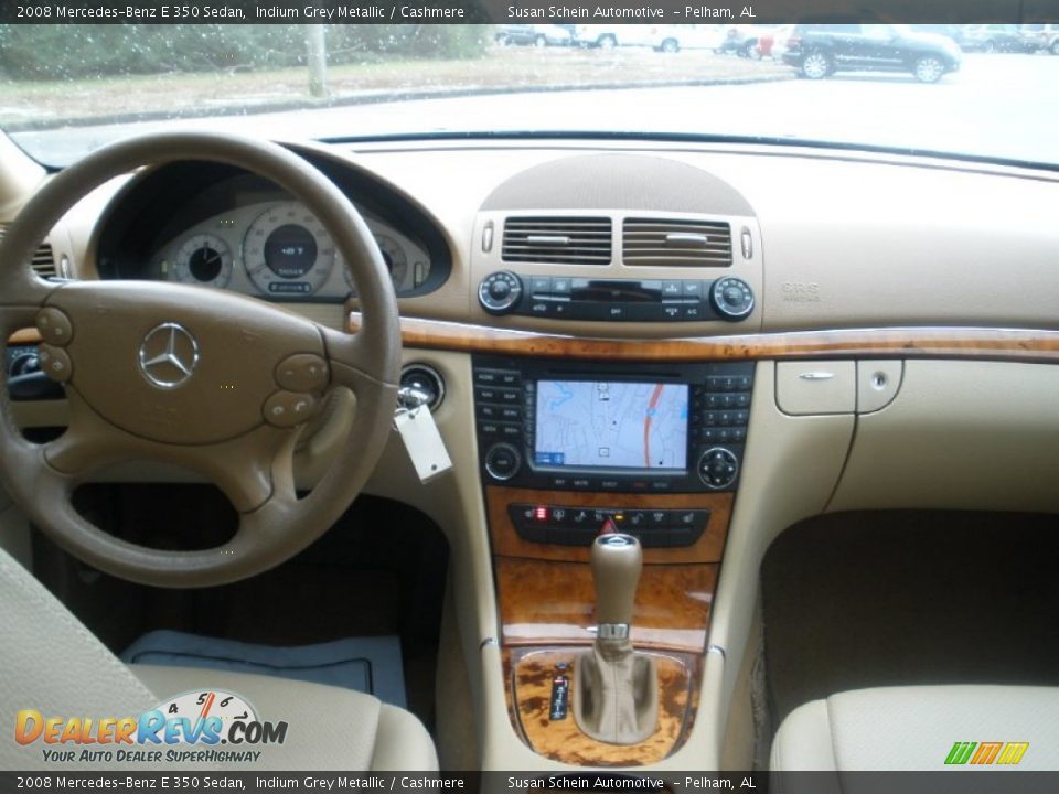 2008 Mercedes-Benz E 350 Sedan Indium Grey Metallic / Cashmere Photo #5