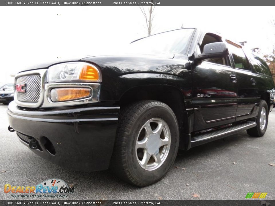 2006 GMC Yukon XL Denali AWD Onyx Black / Sandstone Photo #1