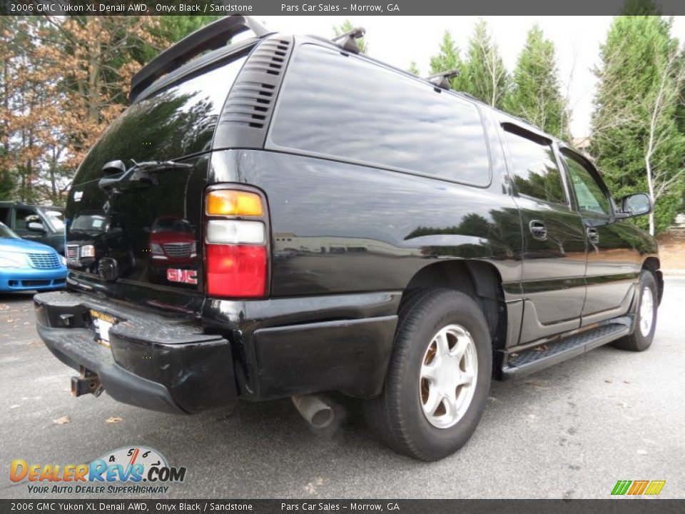 2006 GMC Yukon XL Denali AWD Onyx Black / Sandstone Photo #3