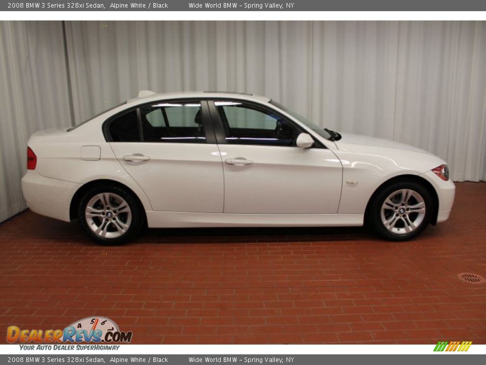 2008 BMW 3 Series 328xi Sedan Alpine White / Black Photo #3