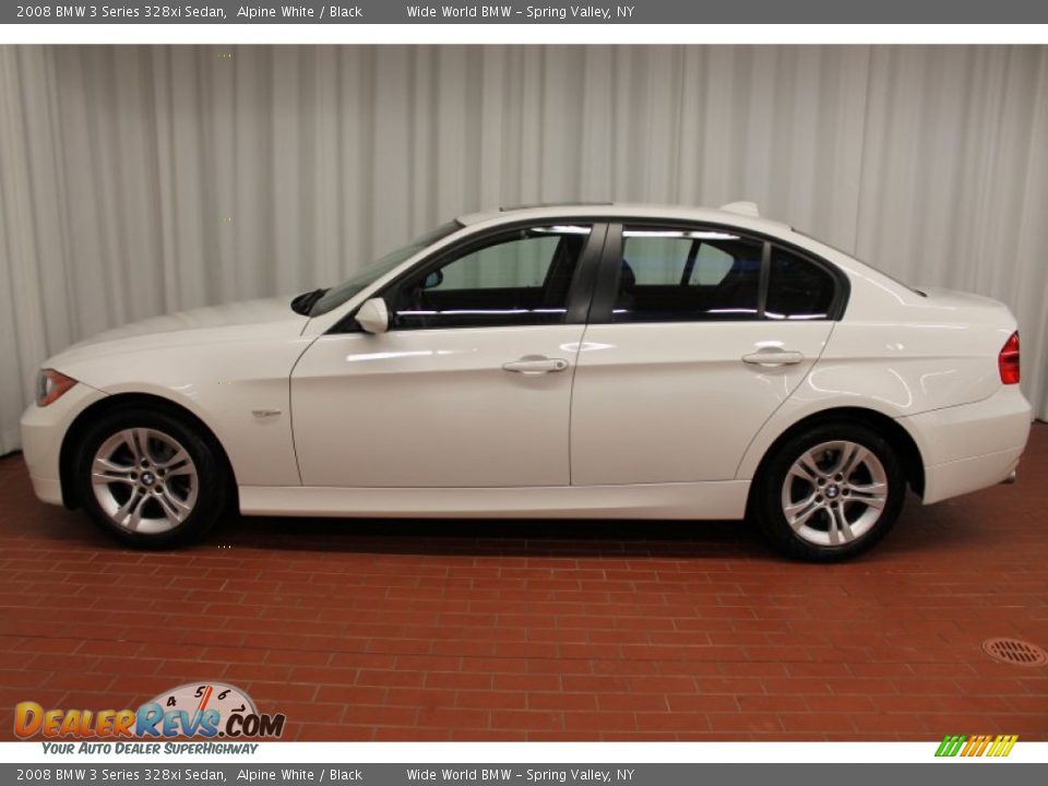 2008 BMW 3 Series 328xi Sedan Alpine White / Black Photo #4