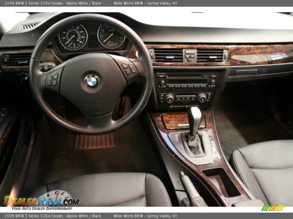 2008 BMW 3 Series 328xi Sedan Alpine White / Black Photo #6
