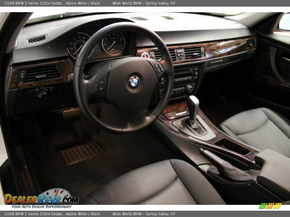 2008 BMW 3 Series 328xi Sedan Alpine White / Black Photo #7