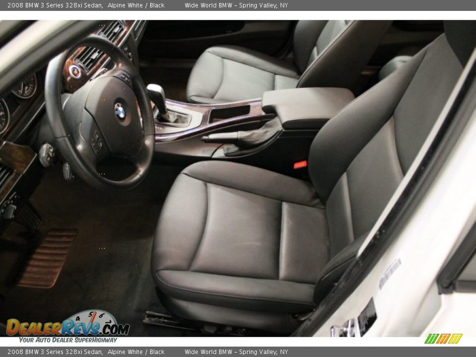 2008 BMW 3 Series 328xi Sedan Alpine White / Black Photo #8