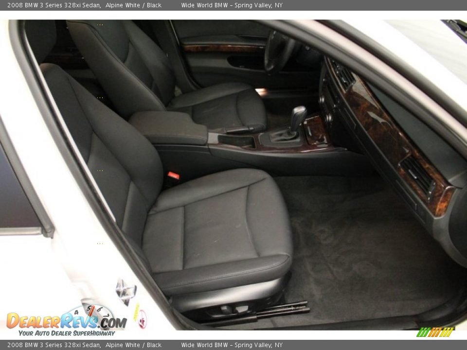 2008 BMW 3 Series 328xi Sedan Alpine White / Black Photo #9