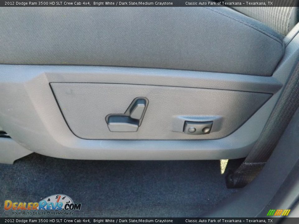 2012 Dodge Ram 3500 HD SLT Crew Cab 4x4 Bright White / Dark Slate/Medium Graystone Photo #13