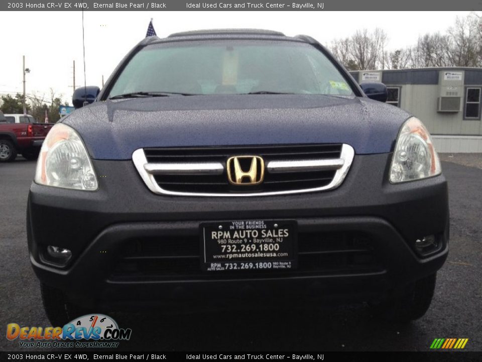 2003 Honda CR-V EX 4WD Eternal Blue Pearl / Black Photo #2
