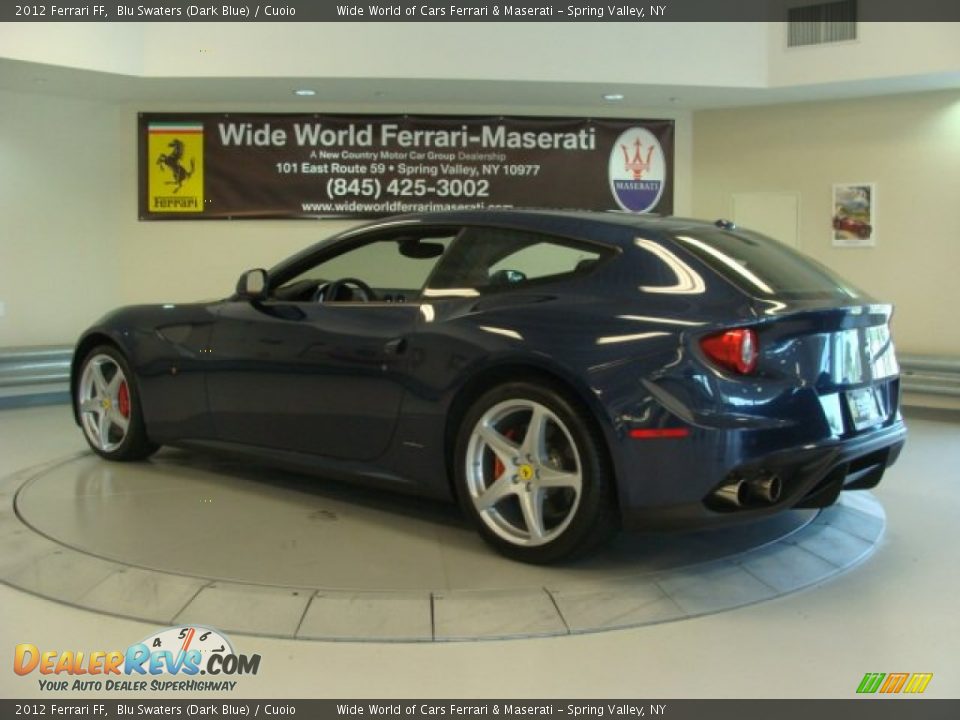 2012 Ferrari FF Blu Swaters (Dark Blue) / Cuoio Photo #5