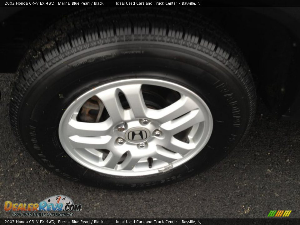 2003 Honda CR-V EX 4WD Eternal Blue Pearl / Black Photo #5
