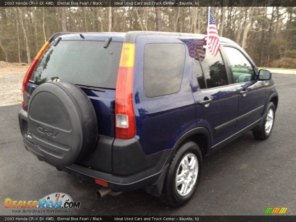 2003 Honda CR-V EX 4WD Eternal Blue Pearl / Black Photo #7