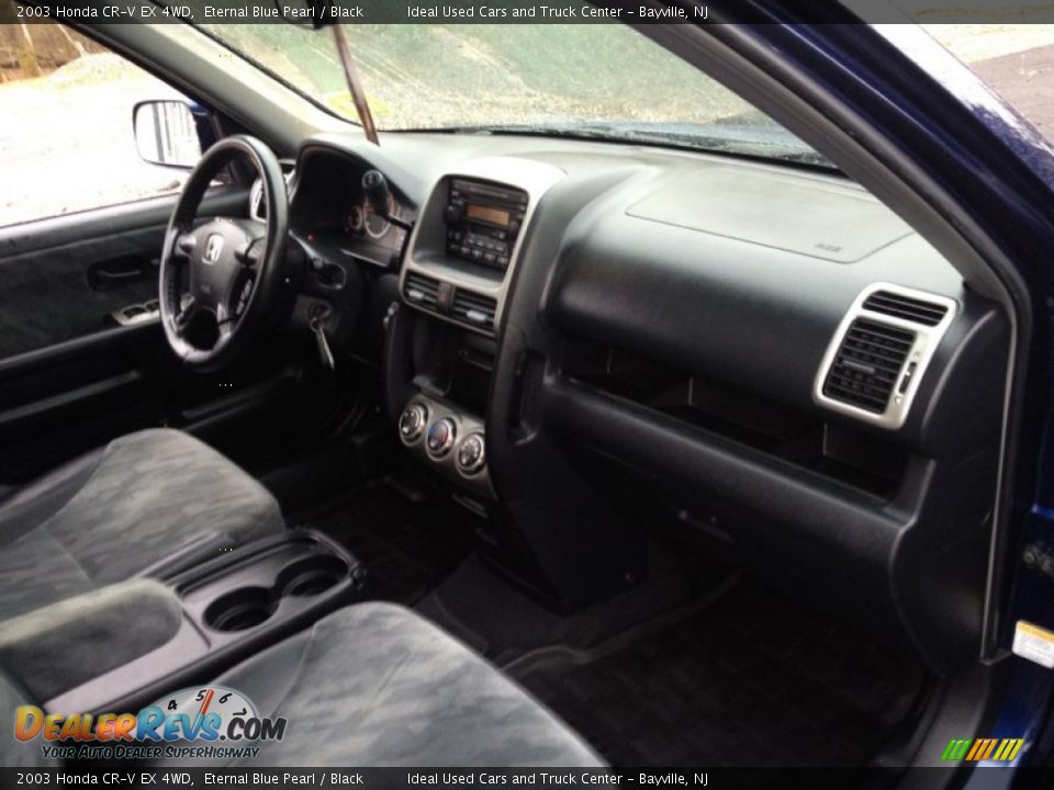 2003 Honda CR-V EX 4WD Eternal Blue Pearl / Black Photo #10