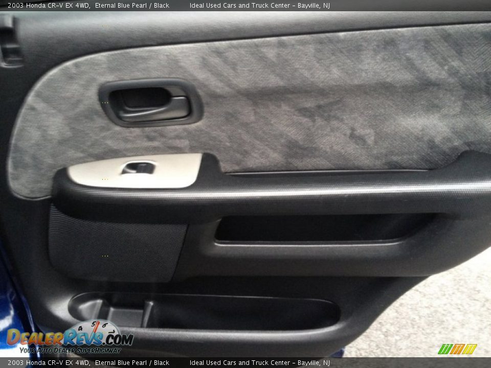 2003 Honda CR-V EX 4WD Eternal Blue Pearl / Black Photo #14