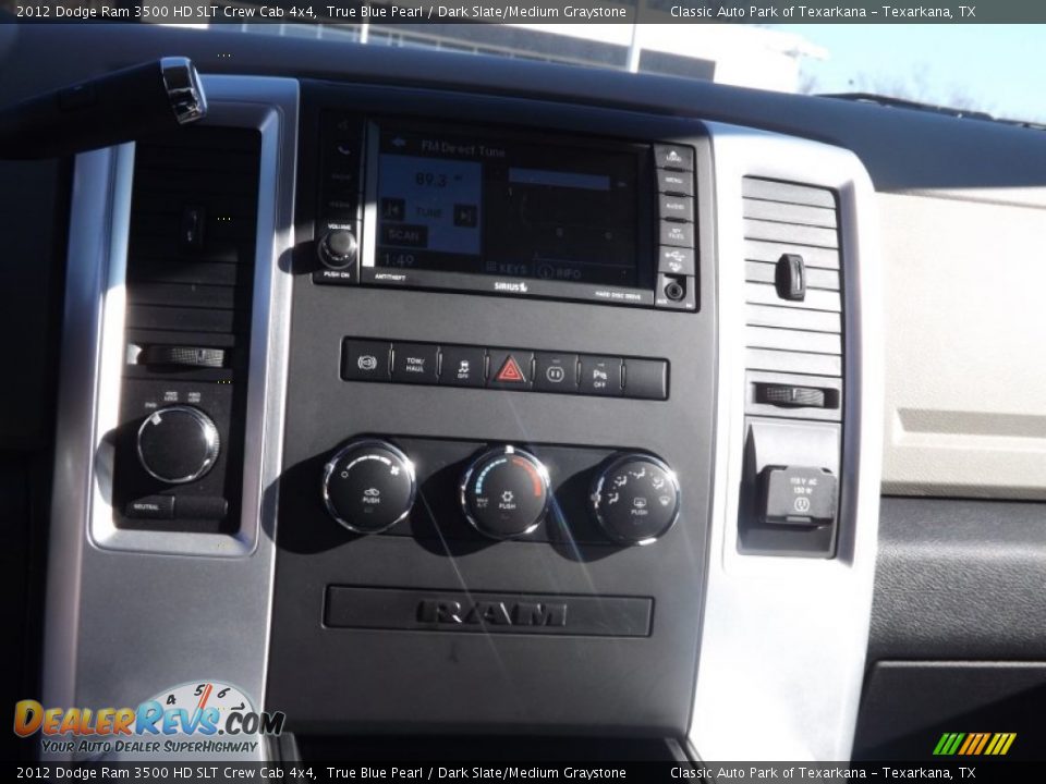 2012 Dodge Ram 3500 HD SLT Crew Cab 4x4 True Blue Pearl / Dark Slate/Medium Graystone Photo #9