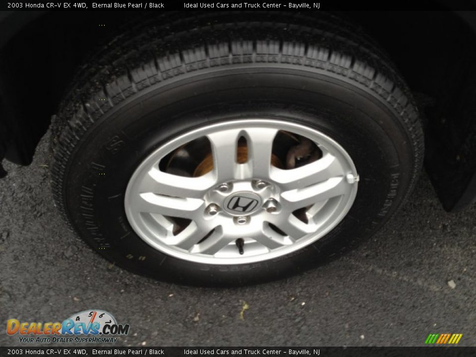 2003 Honda CR-V EX 4WD Eternal Blue Pearl / Black Photo #18