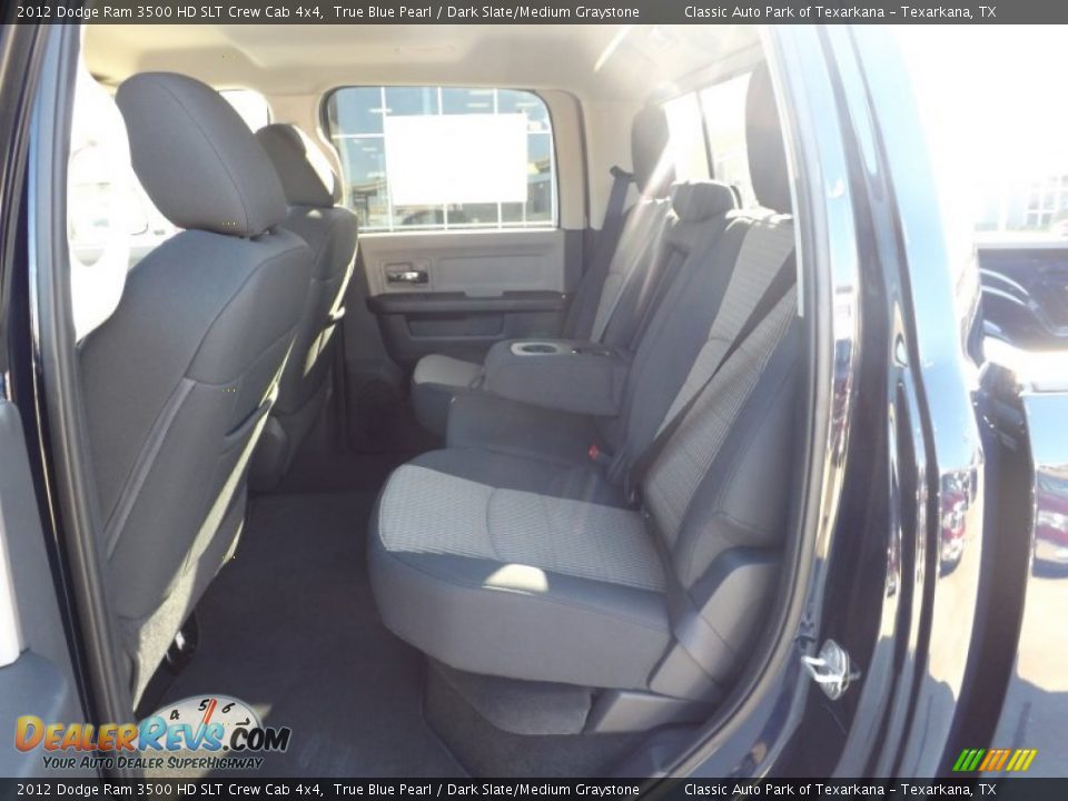 2012 Dodge Ram 3500 HD SLT Crew Cab 4x4 True Blue Pearl / Dark Slate/Medium Graystone Photo #14