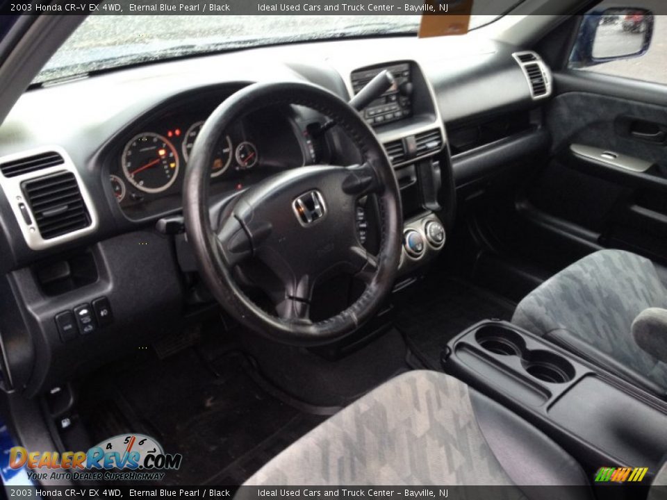 2003 Honda CR-V EX 4WD Eternal Blue Pearl / Black Photo #21