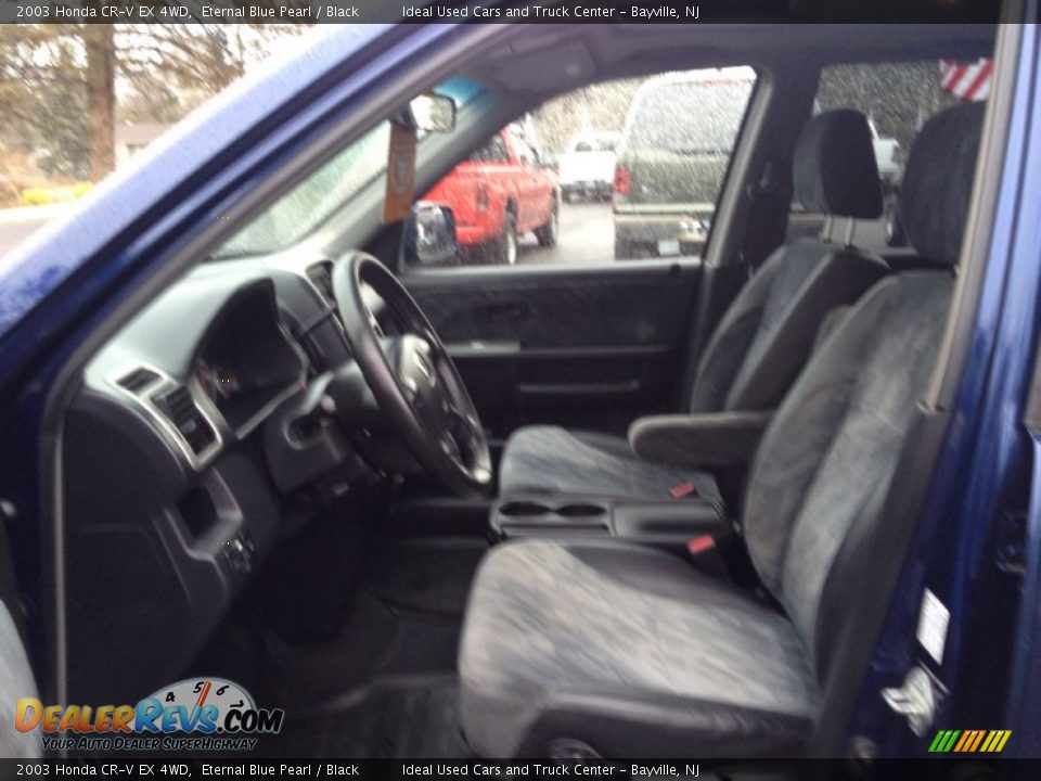 2003 Honda CR-V EX 4WD Eternal Blue Pearl / Black Photo #23