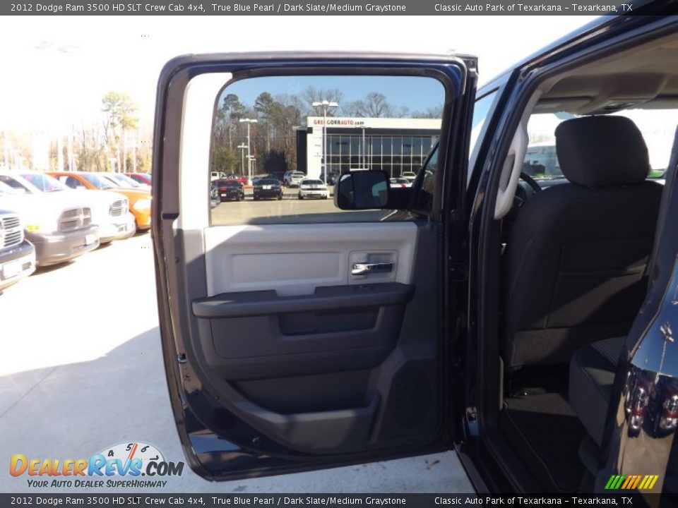 2012 Dodge Ram 3500 HD SLT Crew Cab 4x4 True Blue Pearl / Dark Slate/Medium Graystone Photo #17