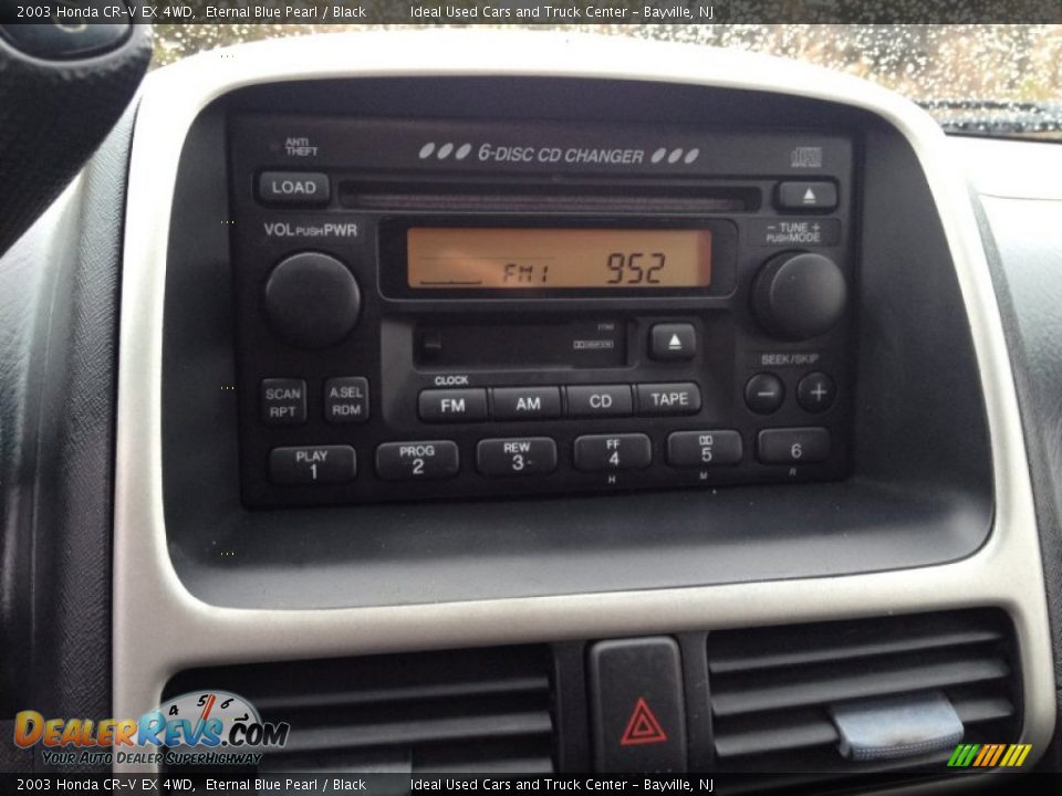 2003 Honda CR-V EX 4WD Eternal Blue Pearl / Black Photo #26