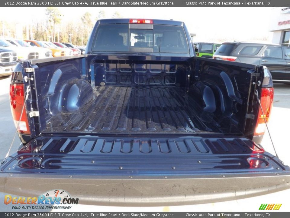 2012 Dodge Ram 3500 HD SLT Crew Cab 4x4 True Blue Pearl / Dark Slate/Medium Graystone Photo #19