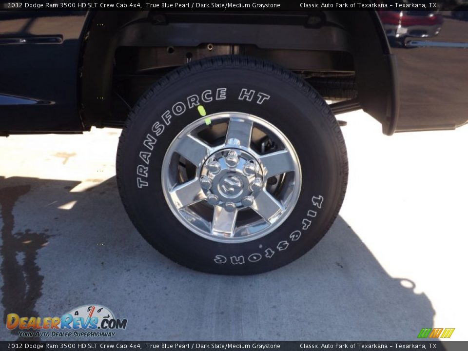 2012 Dodge Ram 3500 HD SLT Crew Cab 4x4 True Blue Pearl / Dark Slate/Medium Graystone Photo #20