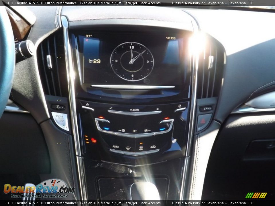 2013 Cadillac ATS 2.0L Turbo Performance Glacier Blue Metallic / Jet Black/Jet Black Accents Photo #9