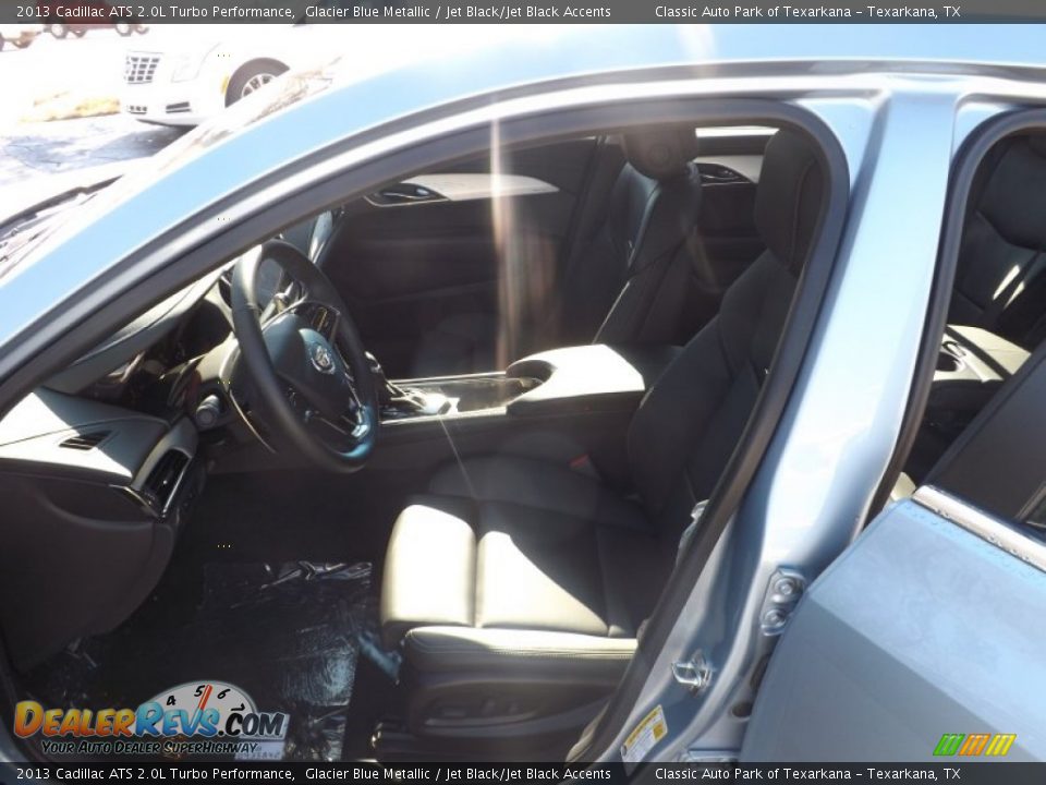 2013 Cadillac ATS 2.0L Turbo Performance Glacier Blue Metallic / Jet Black/Jet Black Accents Photo #12