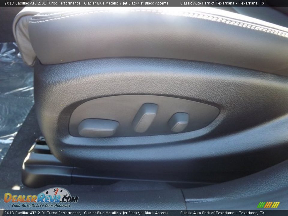 2013 Cadillac ATS 2.0L Turbo Performance Glacier Blue Metallic / Jet Black/Jet Black Accents Photo #13