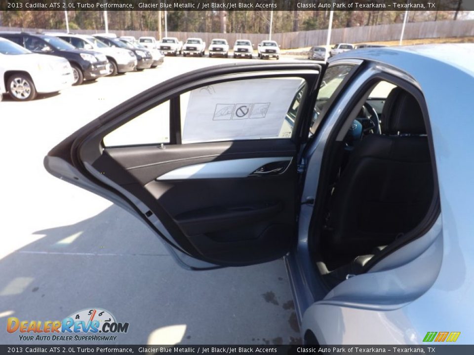 2013 Cadillac ATS 2.0L Turbo Performance Glacier Blue Metallic / Jet Black/Jet Black Accents Photo #17