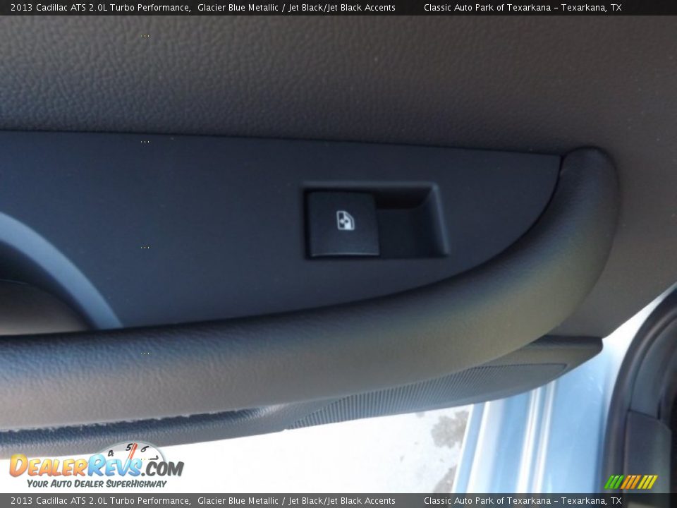 2013 Cadillac ATS 2.0L Turbo Performance Glacier Blue Metallic / Jet Black/Jet Black Accents Photo #18