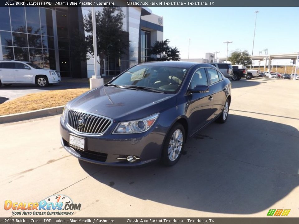 2013 Buick LaCrosse FWD Atlantis Blue Metallic / Cashmere Photo #1
