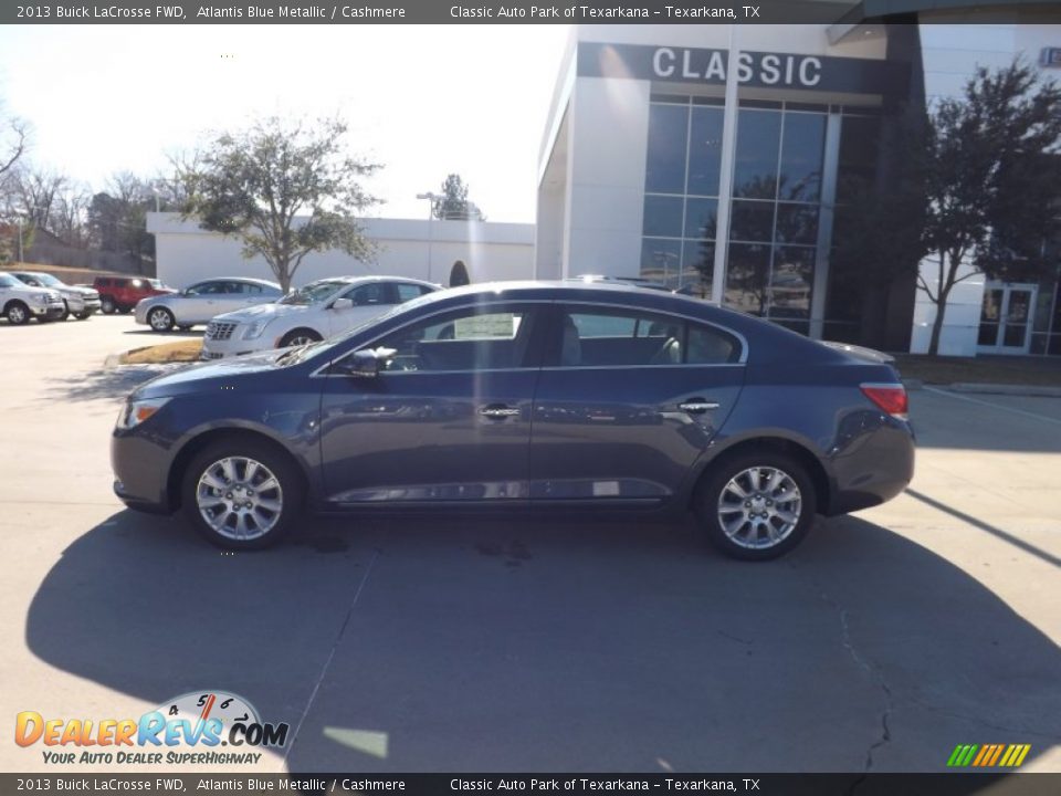 2013 Buick LaCrosse FWD Atlantis Blue Metallic / Cashmere Photo #2