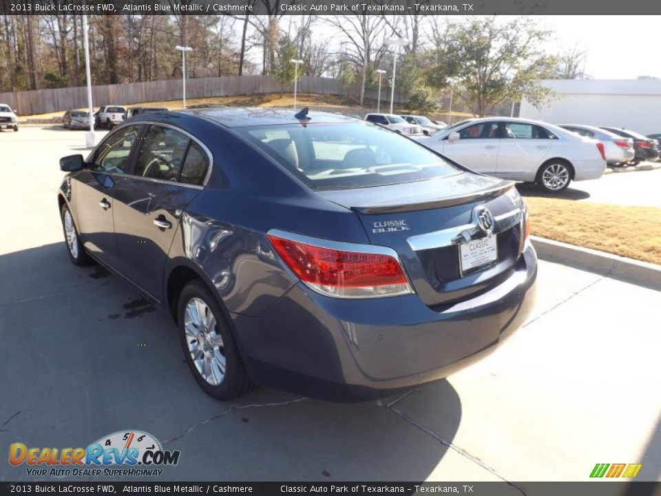 2013 Buick LaCrosse FWD Atlantis Blue Metallic / Cashmere Photo #3