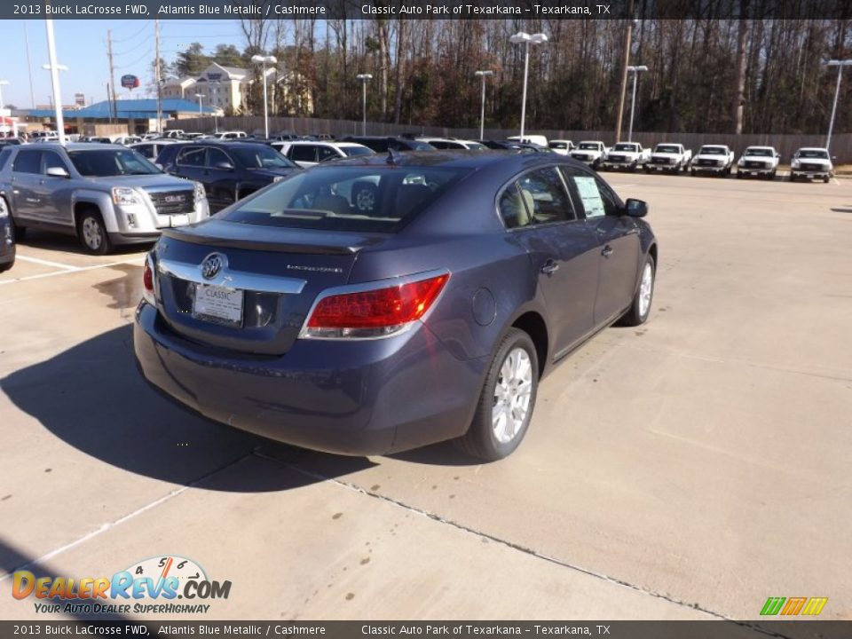 2013 Buick LaCrosse FWD Atlantis Blue Metallic / Cashmere Photo #5