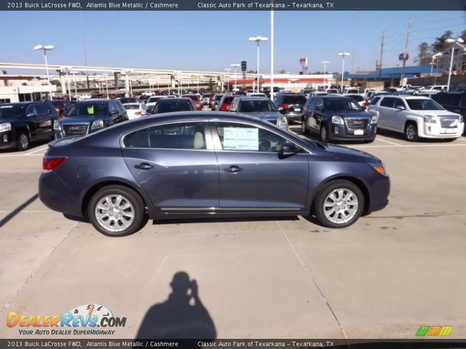 2013 Buick LaCrosse FWD Atlantis Blue Metallic / Cashmere Photo #6