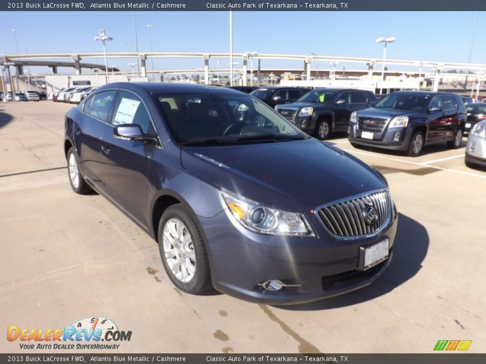 2013 Buick LaCrosse FWD Atlantis Blue Metallic / Cashmere Photo #7