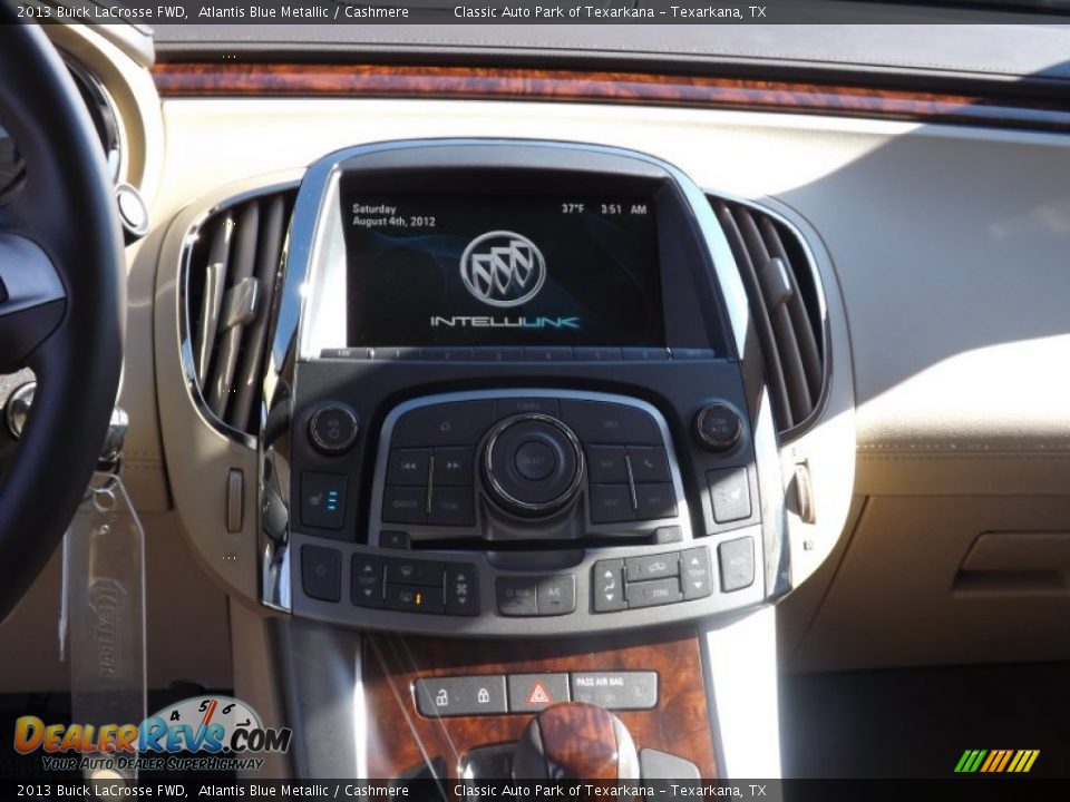2013 Buick LaCrosse FWD Atlantis Blue Metallic / Cashmere Photo #9