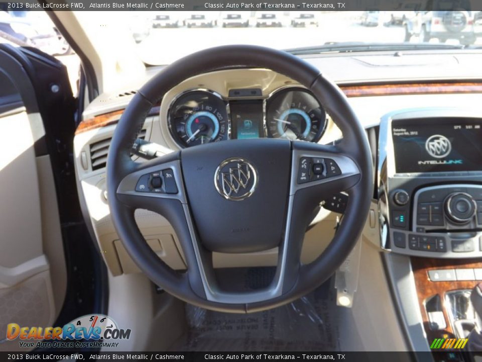 2013 Buick LaCrosse FWD Atlantis Blue Metallic / Cashmere Photo #10