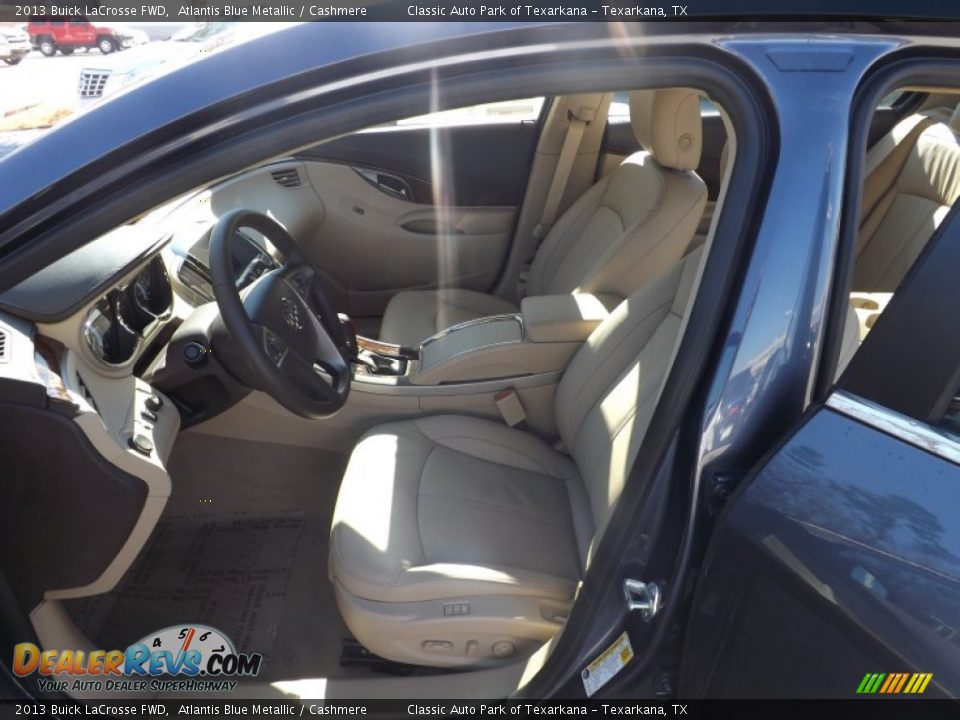 2013 Buick LaCrosse FWD Atlantis Blue Metallic / Cashmere Photo #11