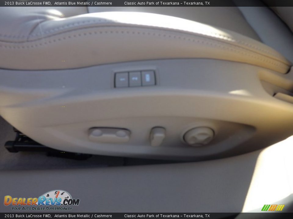 2013 Buick LaCrosse FWD Atlantis Blue Metallic / Cashmere Photo #12