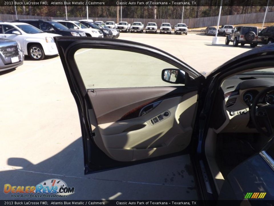 2013 Buick LaCrosse FWD Atlantis Blue Metallic / Cashmere Photo #14