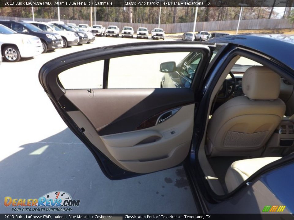 2013 Buick LaCrosse FWD Atlantis Blue Metallic / Cashmere Photo #16